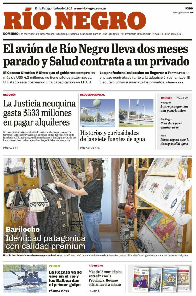 Portada de Rio Negro (Argentina)