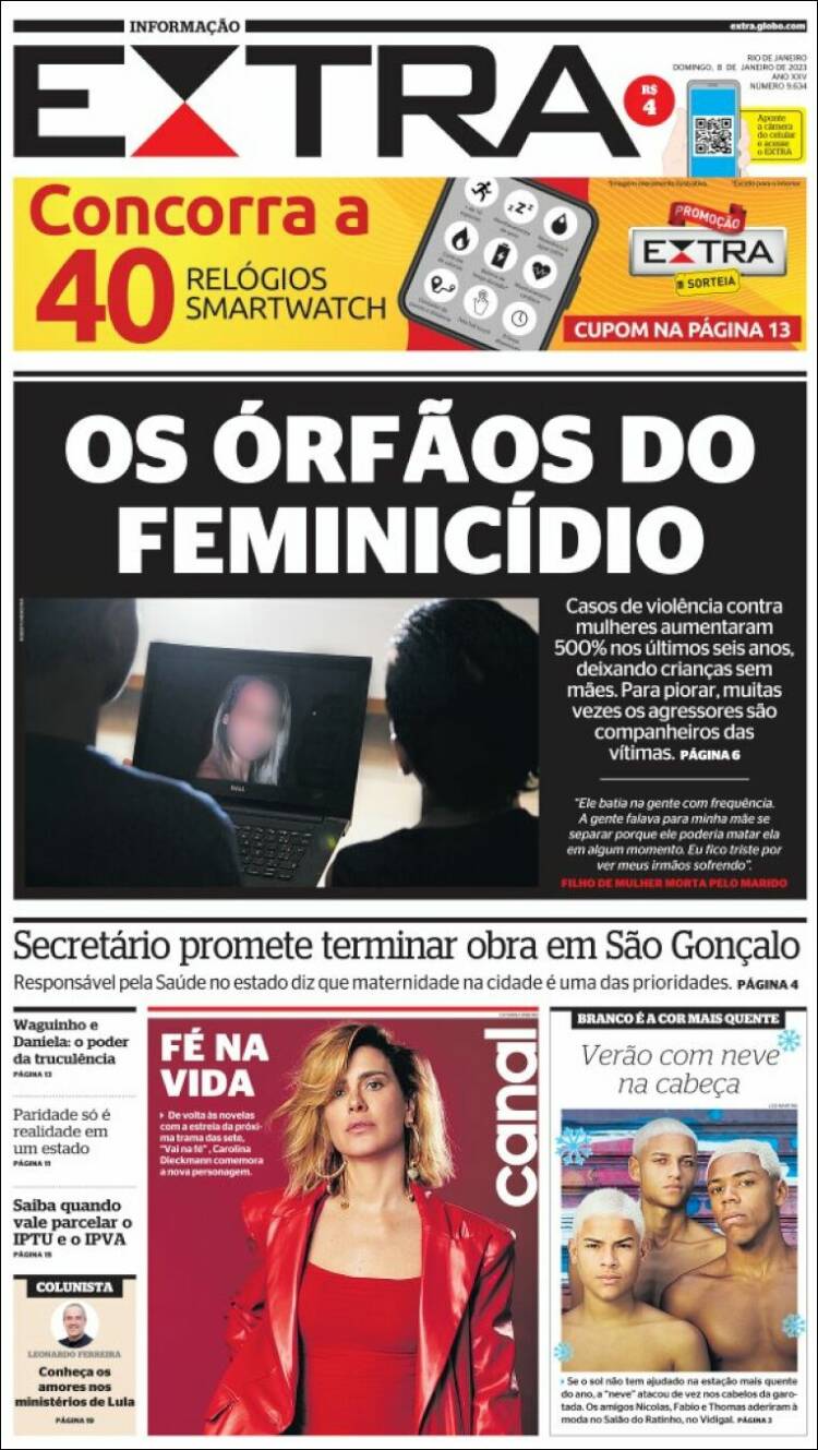 Portada de Extra (Brasil)