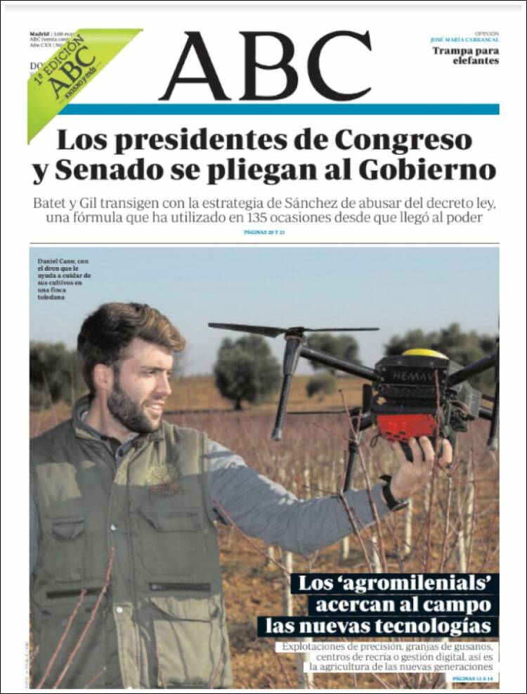 Portada de ABC (Spain)