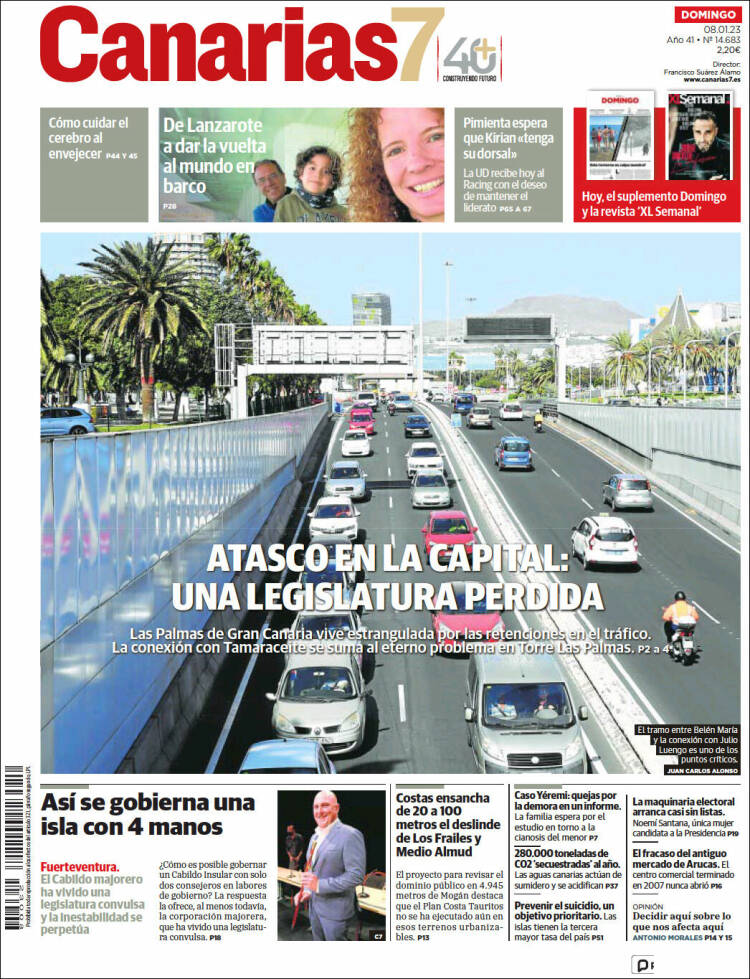 Portada de Canarias 7 (Spain)