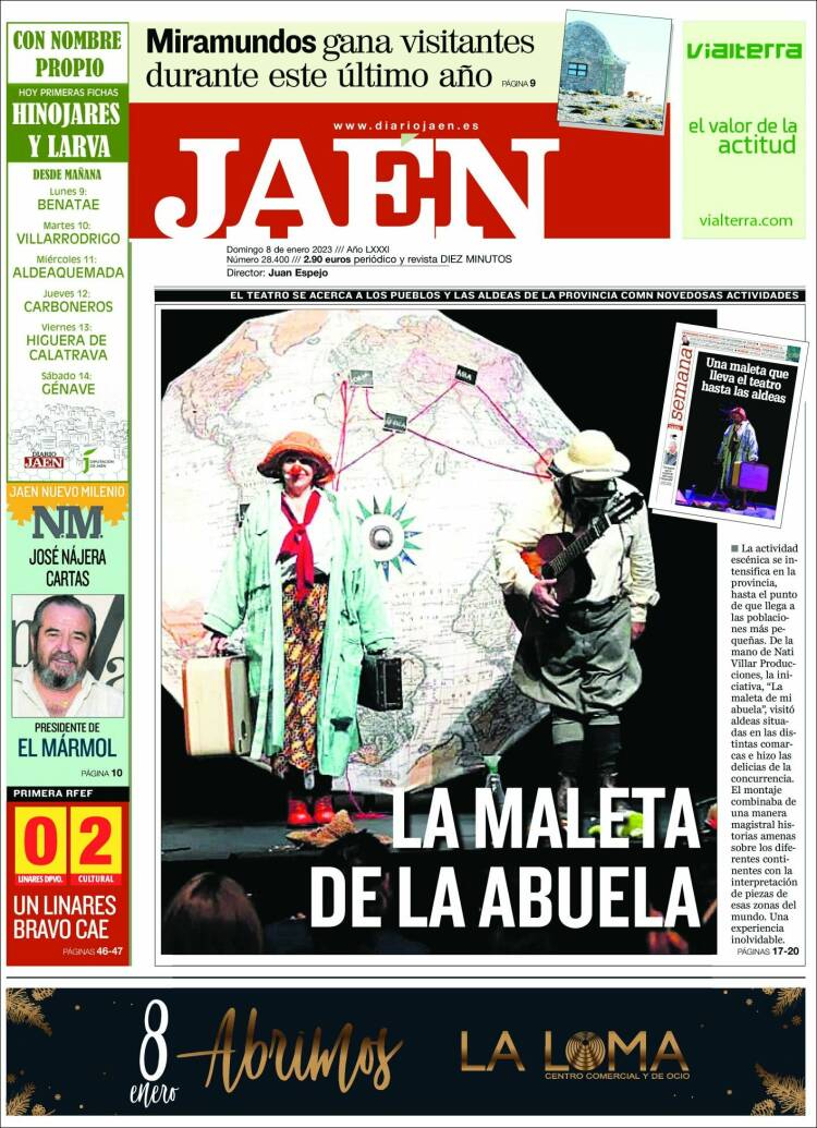 Portada de Diario Jaén (Spain)