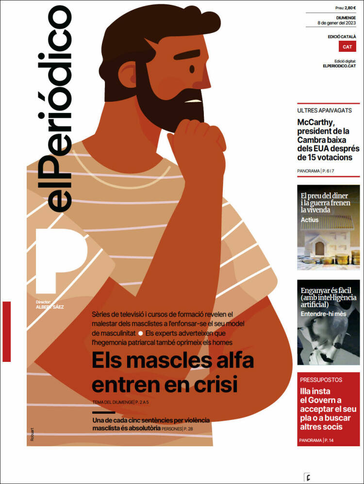 Portada de El Periódico de Catalunya (Spain)