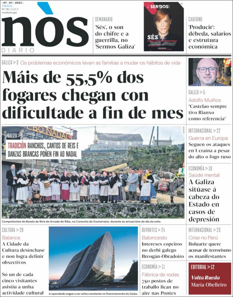 Portada de Nòs Diario (Spain)