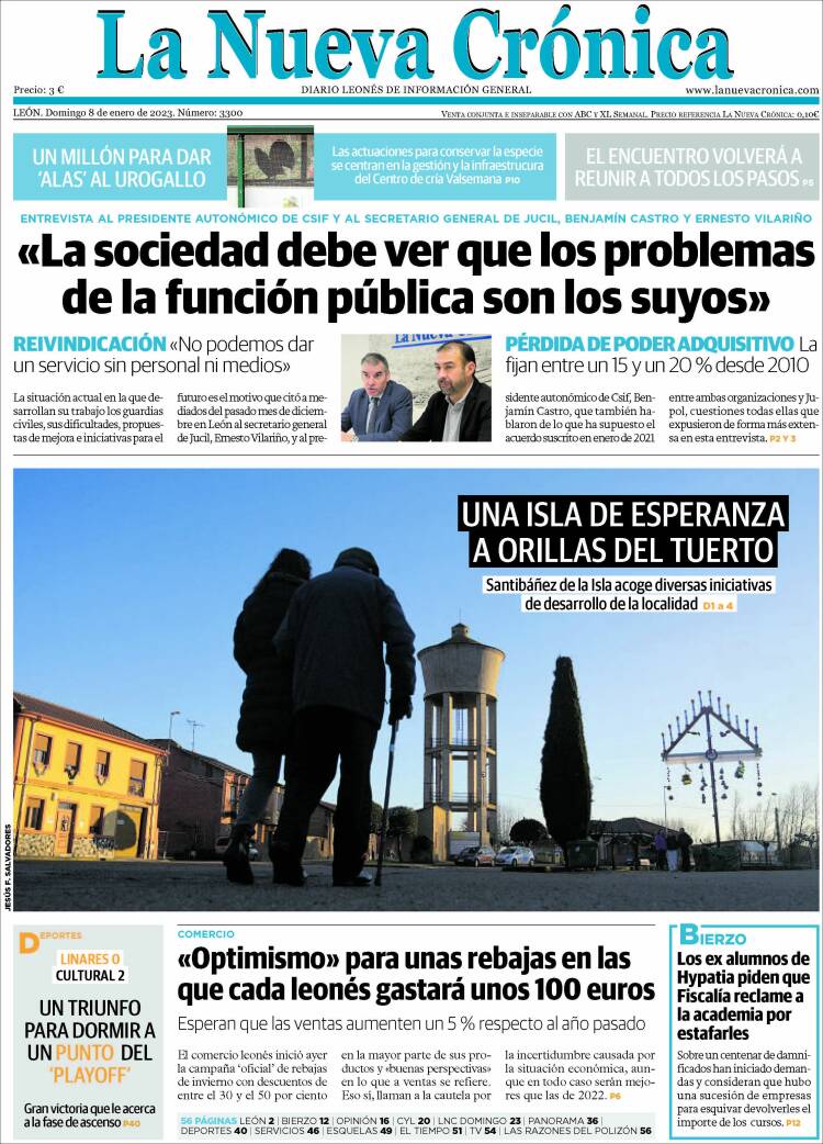 Portada de La Nueva Crónica (Spain)