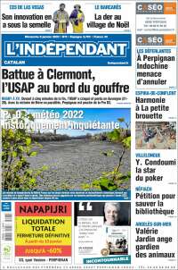 Portada de Le Indépendant (France)