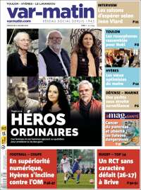 Portada de Var-Matin (France)