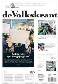 Portada de De Volkskrant (Países Bajos)