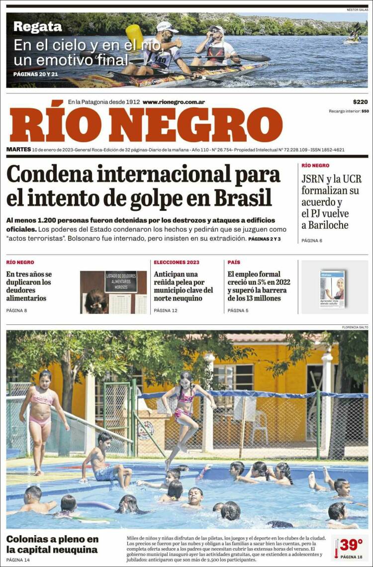 Portada de Rio Negro (Argentina)