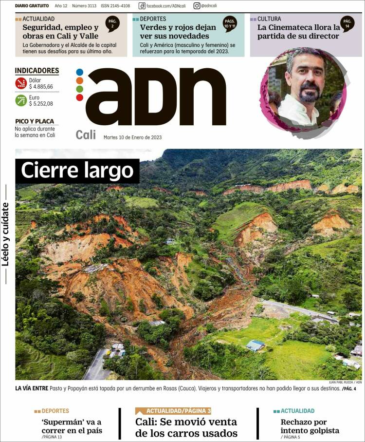 Portada de ADN - Cali (Colombia)