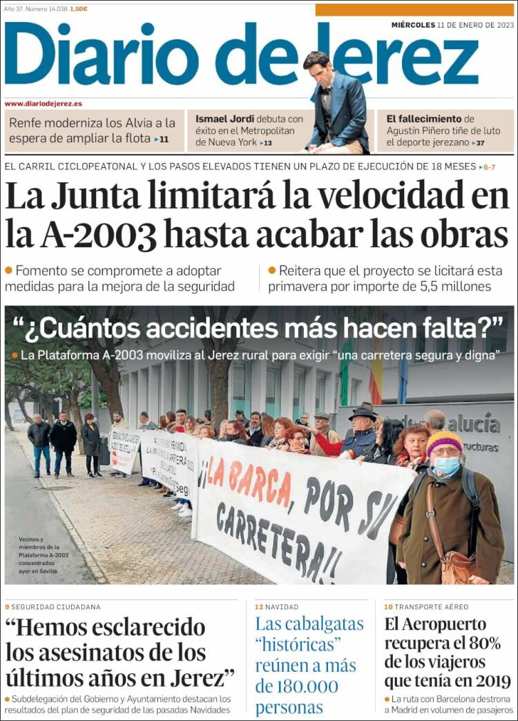 Portada de Diario de Jerez (Espa&ntilde;a)