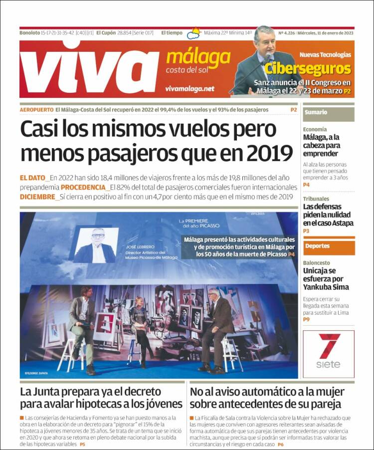 Portada de Viva Málaga (Espa&ntilde;a)