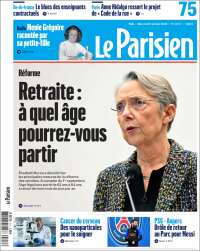 Portada de Le Parisien (Francia)