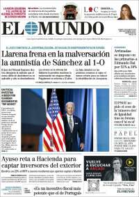 Portada de El Mundo (Spain)
