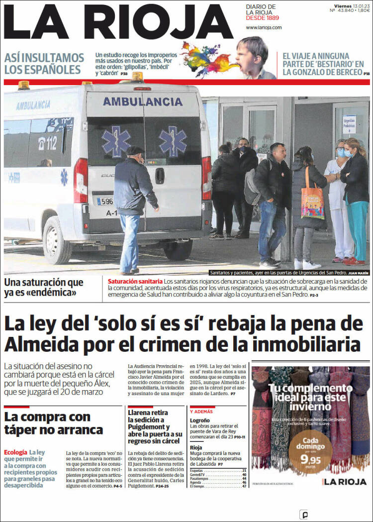 Portada de La Rioja (Spain)