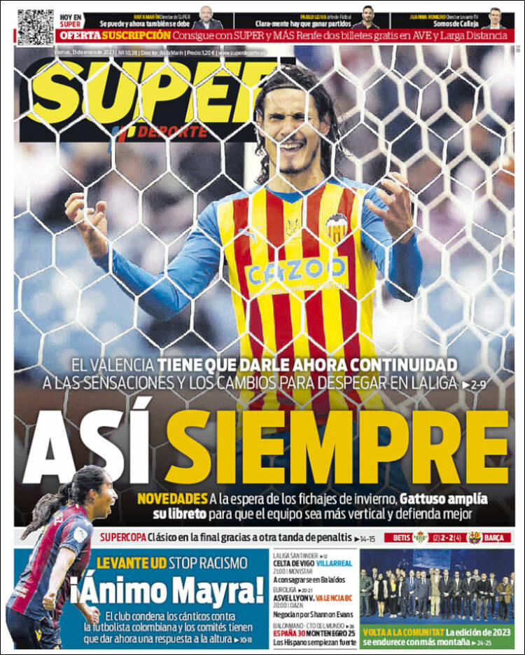 Portada de Superdeporte (Spain)
