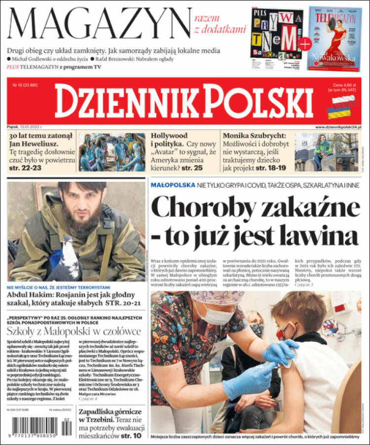 Portada de Dziennik (Poland)