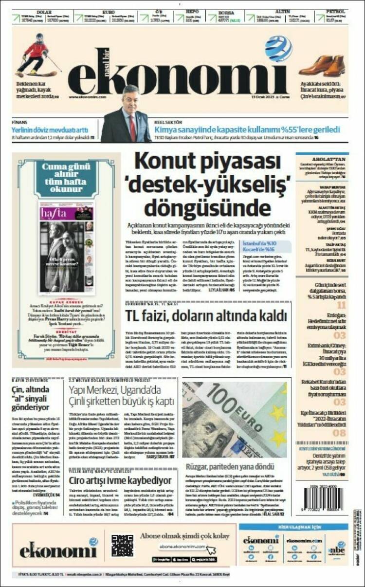 Portada de Dünya (Turkey)