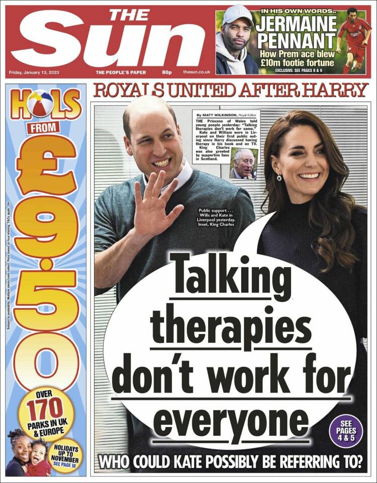 Portada de The Sun (United Kingdom)