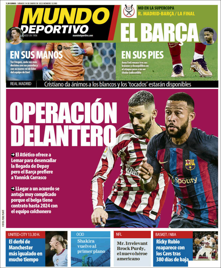 Portada de Mundo Atlético (Spain)