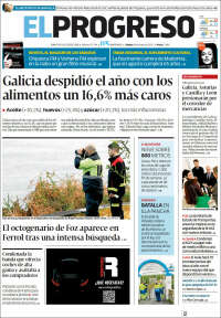 Portada de El Progreso (Spain)