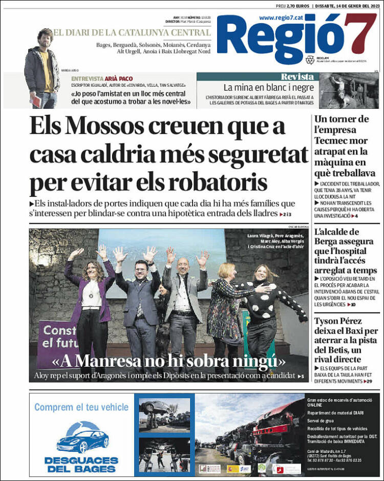 Portada de Regio7 (Spain)