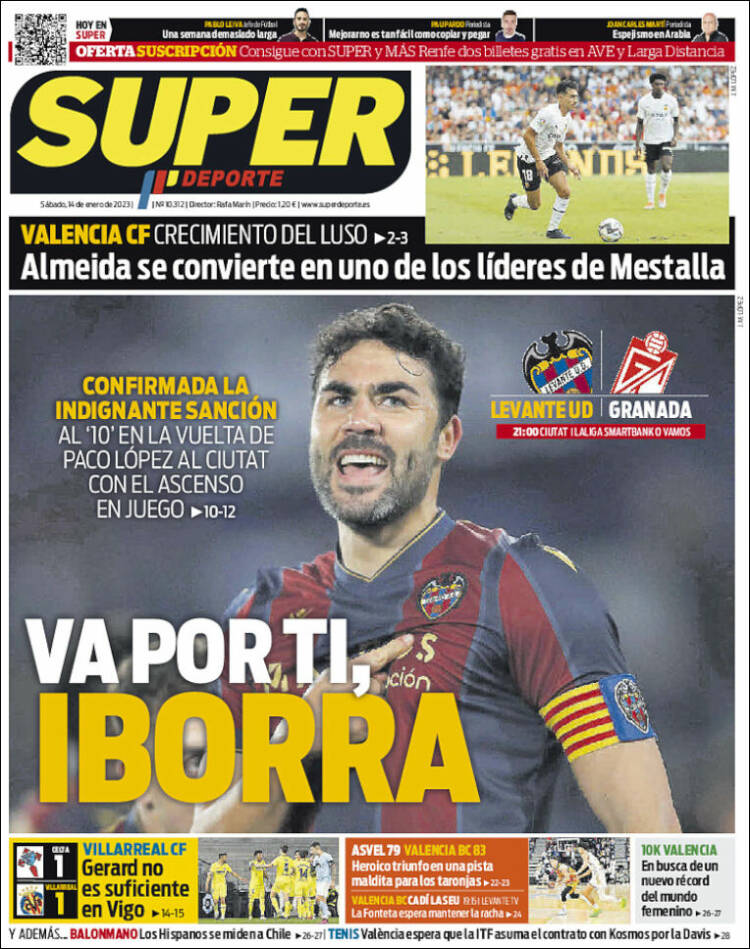 Portada de Superdeporte (Spain)