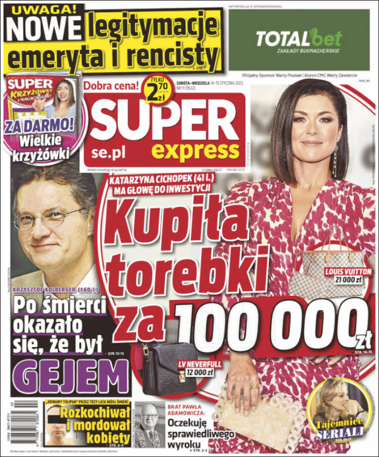 Portada de Super Express (Polonia)