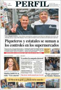 Portada de Diario Perfil (Argentina)