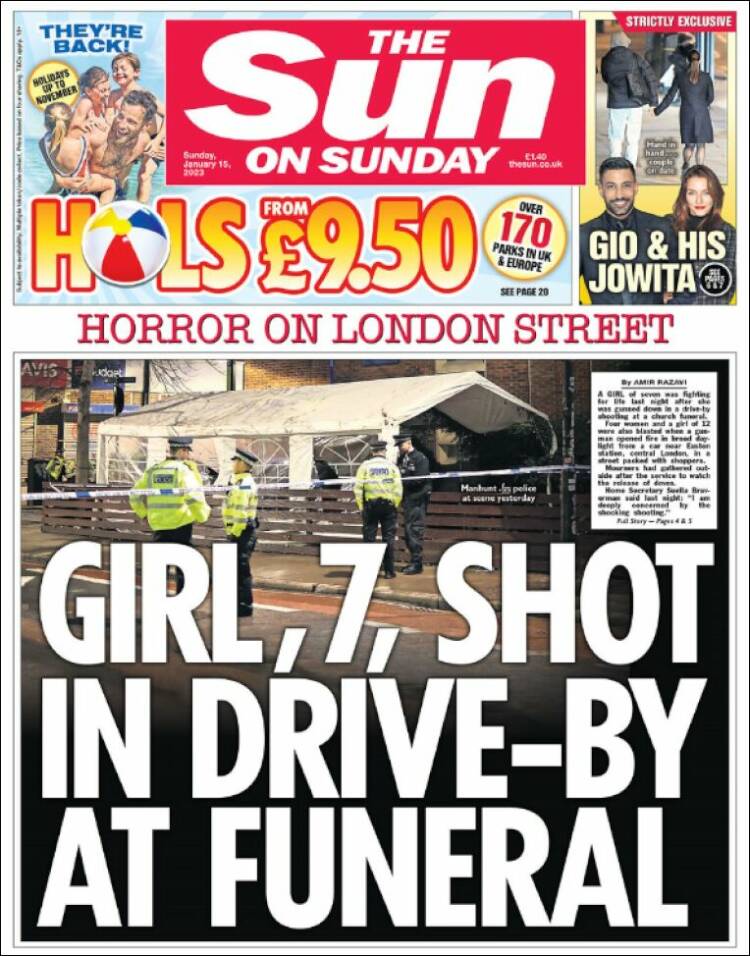 Portada de The Sun (Reino Unido)