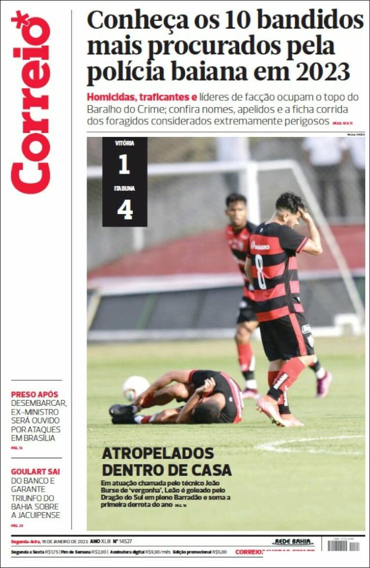Portada de Correio* (Brasil)
