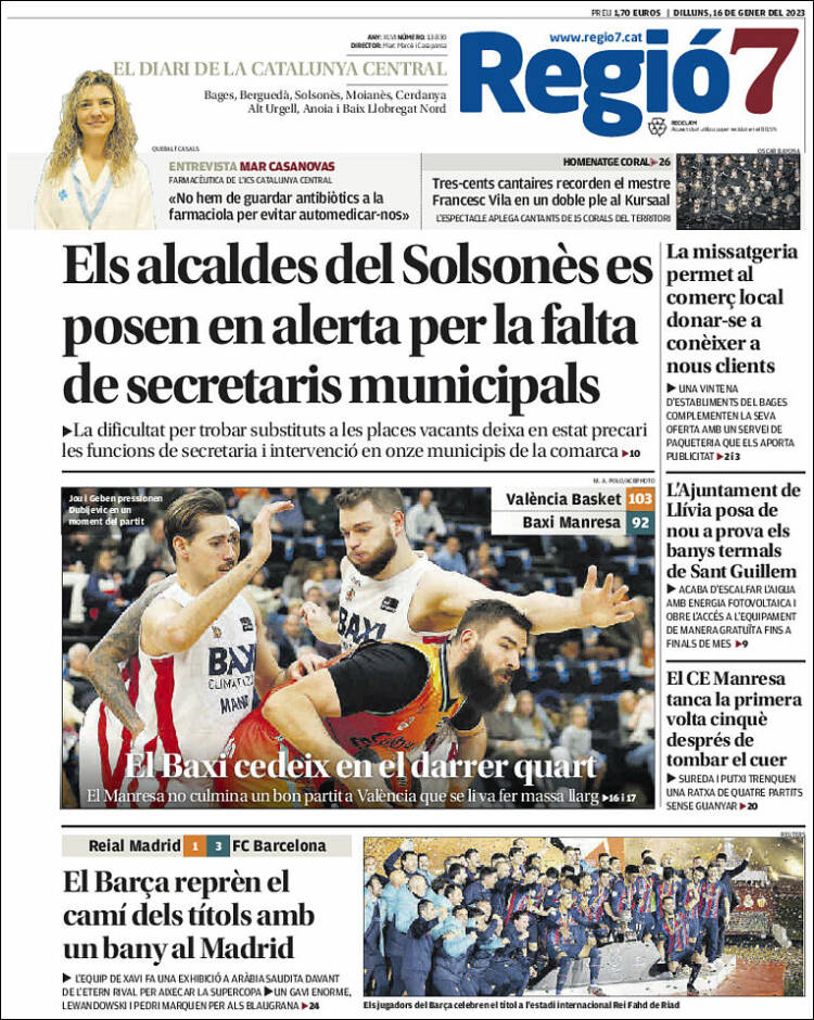 Portada de Regio7 (España)