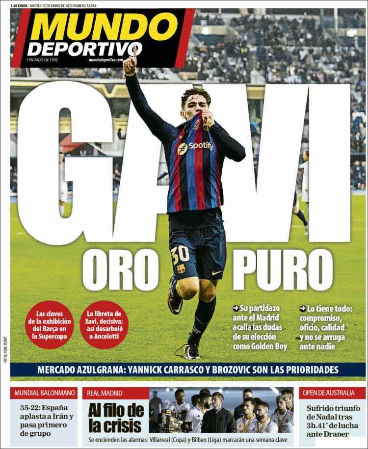 Portada de Mundo Atlético (España)