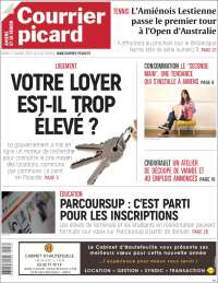 Portada de Courrier Picard (France)