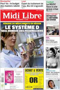 Portada de Midi Libre (France)