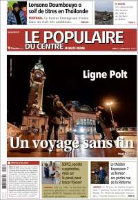 Portada de Le Populaire du Centre (France)