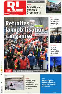 Portada de Le Republicain Lorrain (France)