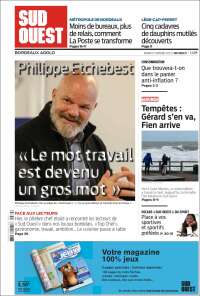 Portada de Sud Ouest (France)