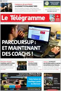 Portada de Télégramme (France)