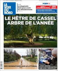 Portada de La Voix du Nord (France)