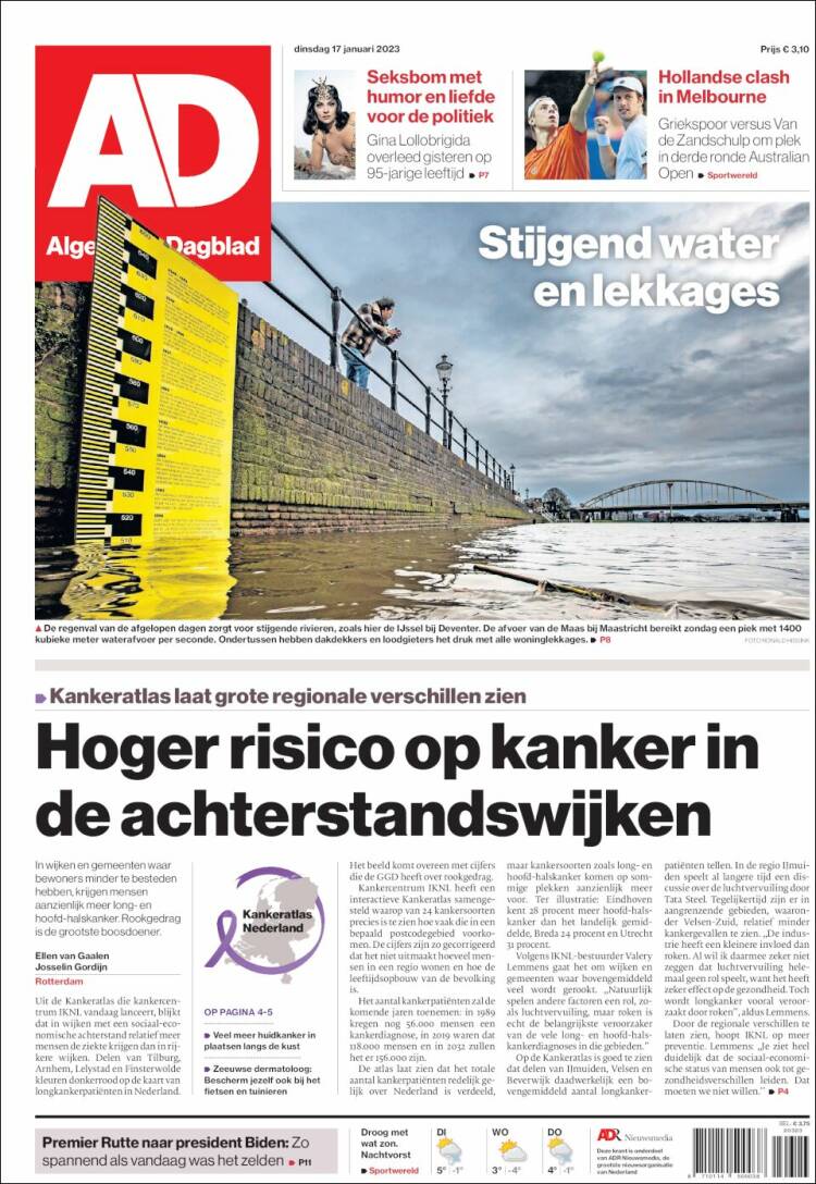 Portada de AD (Pa&iacute;ses Bajos)