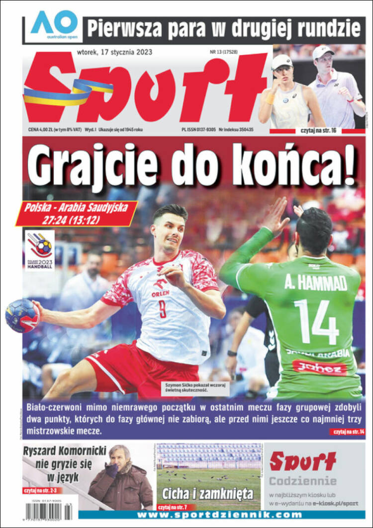 Portada de Katowicki Sport (Polonia)