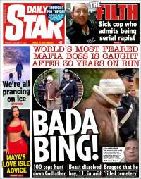 Portada de Daily Star (United Kingdom)