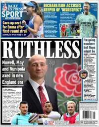 Portada de Express Sport (Reino Unido)