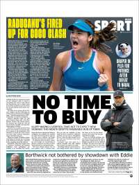 Portada de Metro Sport (Reino Unido)