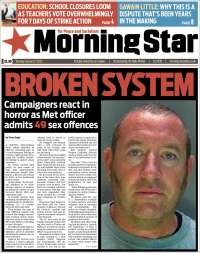 Portada de Morning Star (United Kingdom)