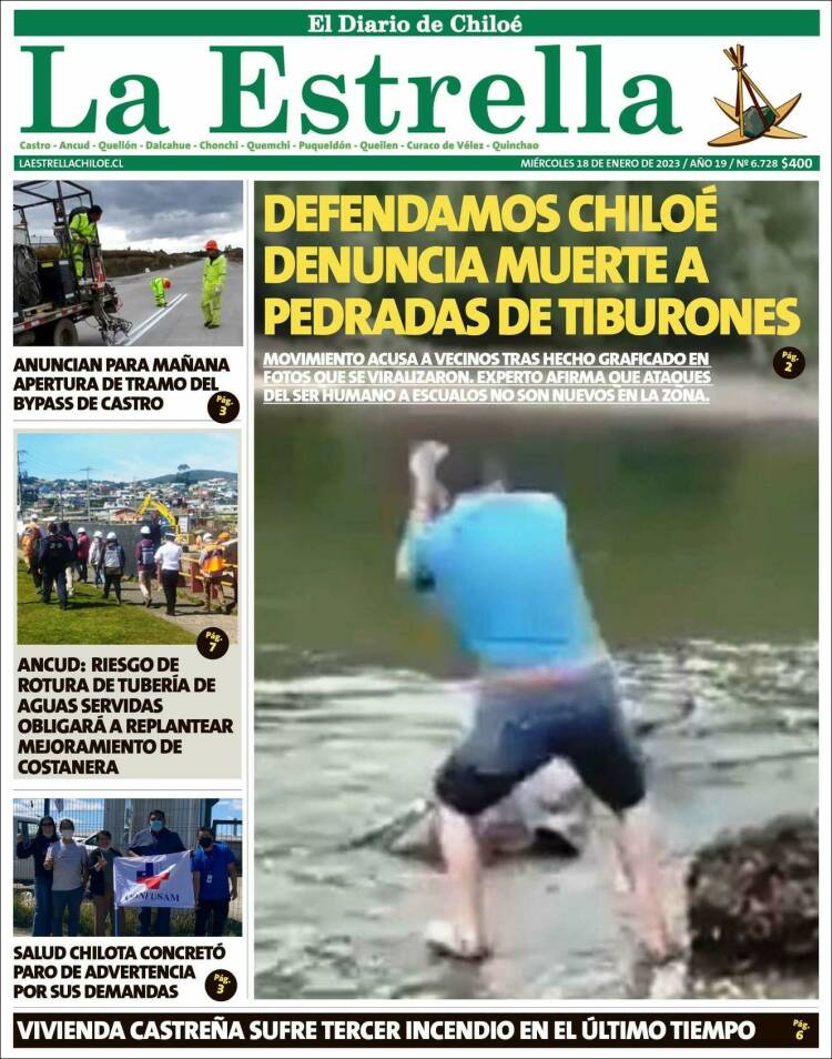 Portada de Estrella de Chiloé (Chile)