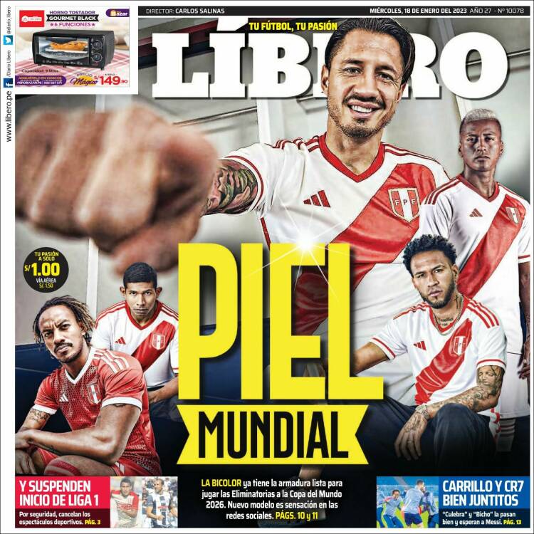 Portada de Líbero (Per&uacute;)