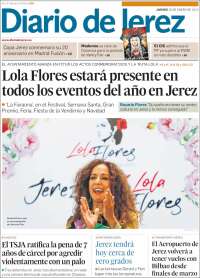 Portada de Diario de Jerez (Espa&ntilde;a)