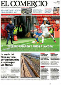 Portada de El Comercio - Gijón (Espa&ntilde;a)