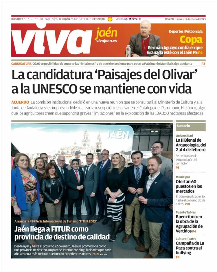 Portada de Viva Jaén (Espa&ntilde;a)